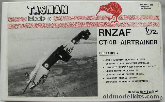 Tasman 1/72 CT-4B Air Trainer RNZAF - Royal New Zealand Air Force plastic model kit